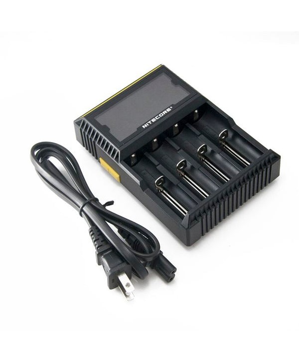 Nitecore D4 Intellicharger Charger EU-US TC MOD Battery