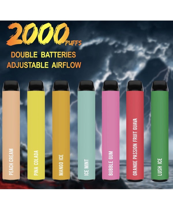 Onevape Giant Disposable Kit 1000mAh 2000puffs(OEM)