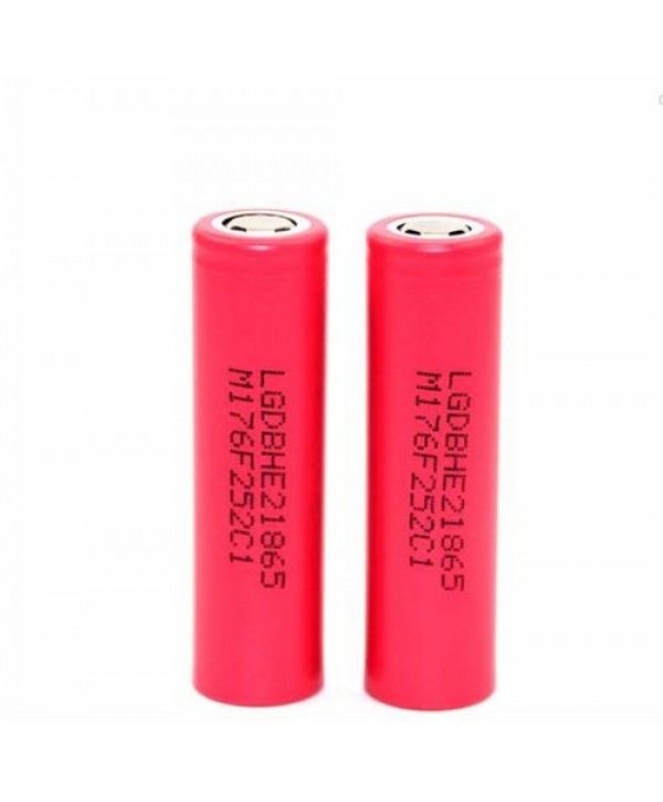 LG HE2 18650 2500mAh 22A Rechargeable Lithium Battery