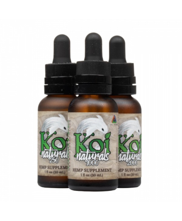 Koi Naturals Spearmint Broad Spectrum CBD Oil Tincture (USA Warehouse)