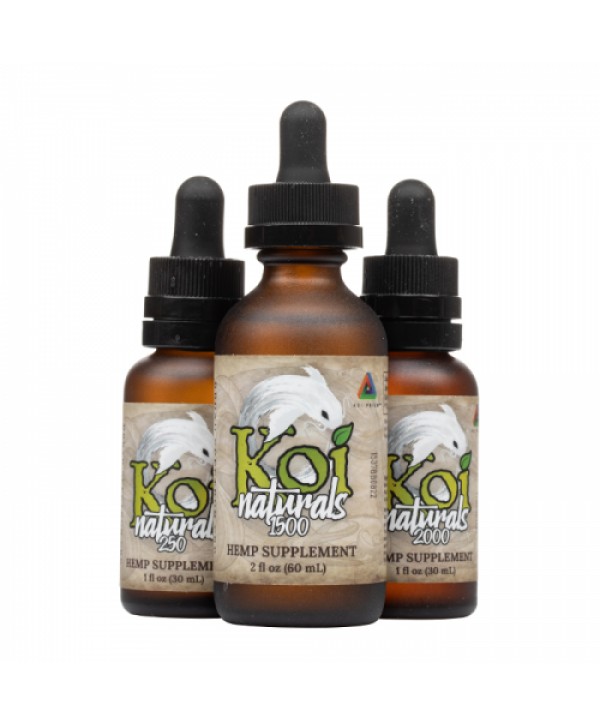 Koi Naturals Lemon Lime Broad Spectrum CBD Oil Tincture (U.S.A Warehouse)