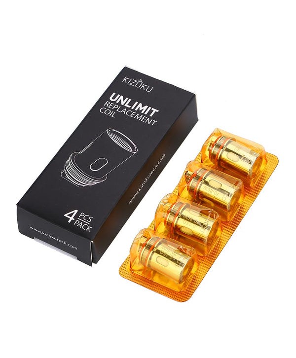 KIZOKU Unlimit Replacement Coil 4pcs/pack