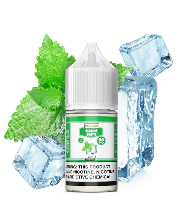 Pod Juice Salts Jewel Mint E-juice 30ml(U.S.A. Warehouse (Only ship to USA))