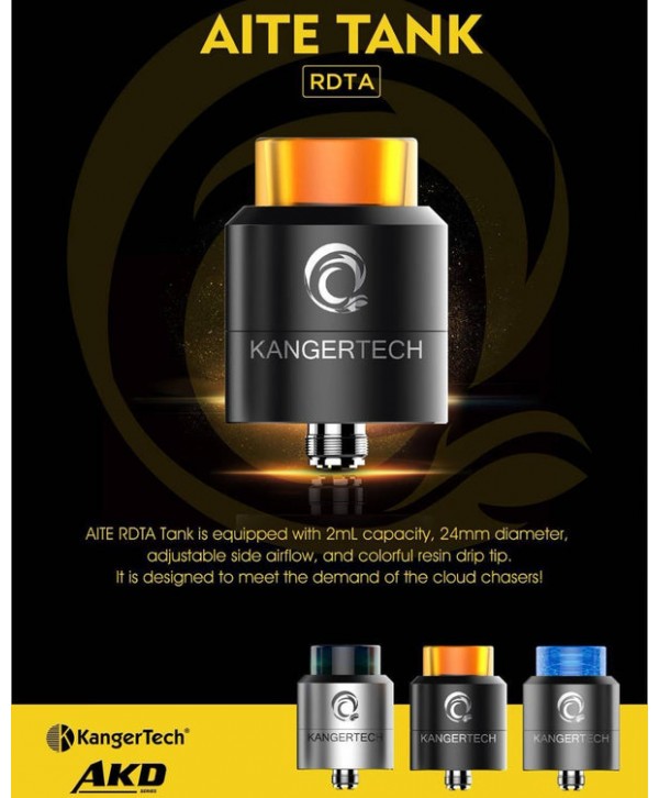 KangerTech AITE RDTA Tank Atomizer 24mm (2ML)