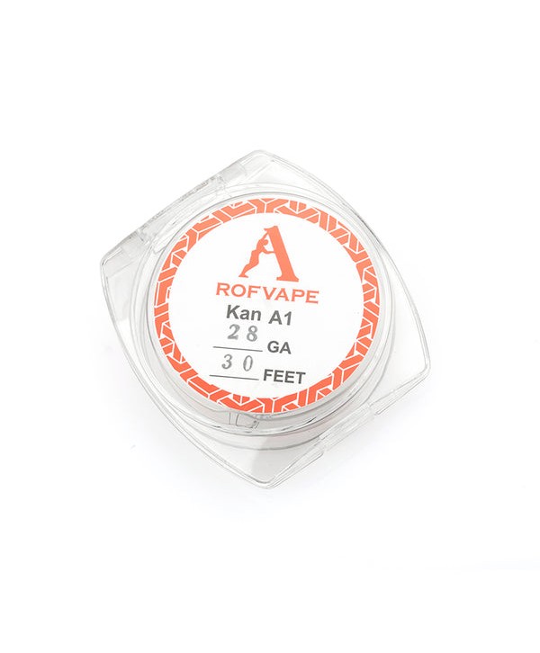 Rofvape Kanthal A1 Wire 24-26-28GA(0.5mm-0.4mm-0.32mm) Diameter (30 Feet)