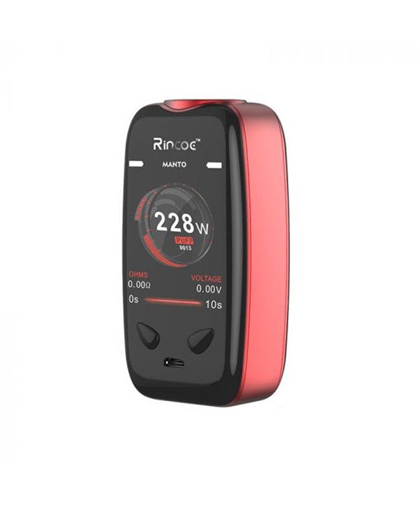 Rincoe Manto 228W TC Box Mod Starter Kit