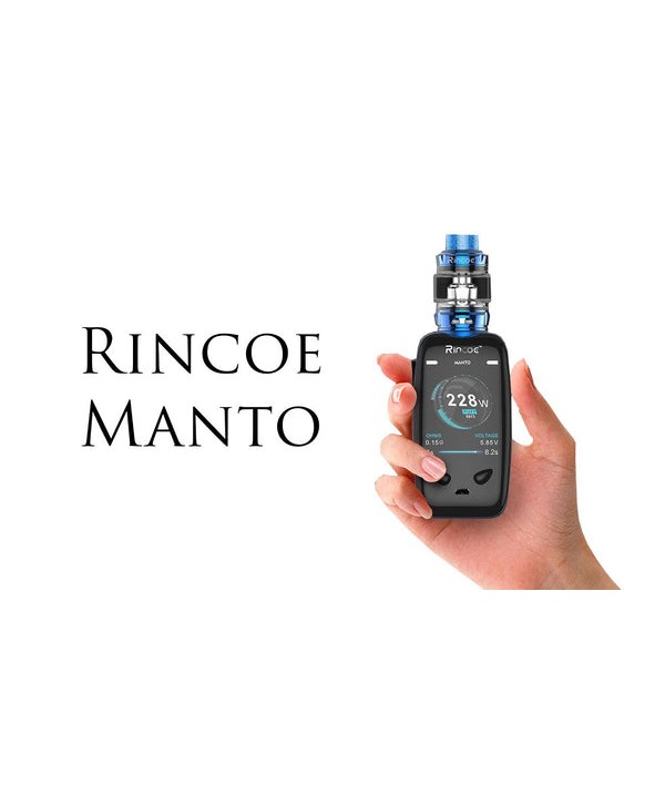 Rincoe Manto 228W TC Mod Kit with 6ML Metis Tank