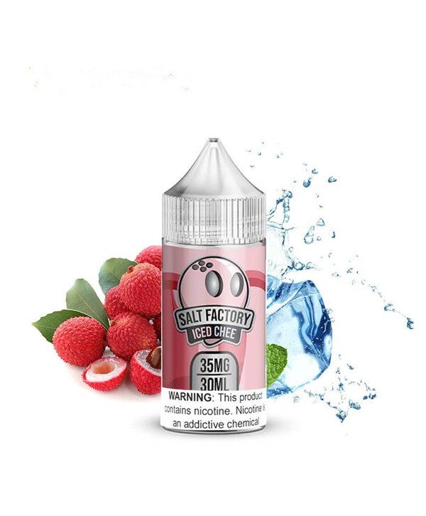 Salt Factory Iced Chee E-juice 30ml - 35mg (Only ship to USA)