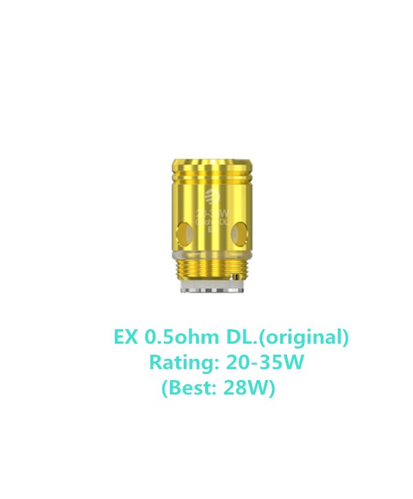 Joyetech EXCEED D22-D19 Tank Replacement Coil Heads 5PCS-PACK
