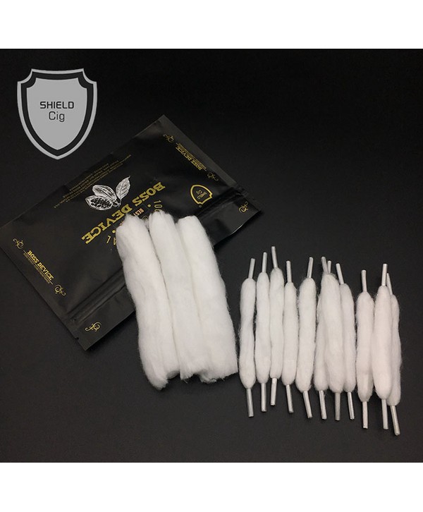 ShieldCig Boss Device Preloaded Cotton (15PCS-PACK)