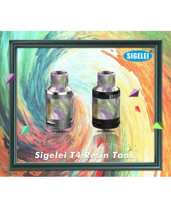 Sigelei T4 Resin Sub Ohm Tank Atomizer (2.5ML)