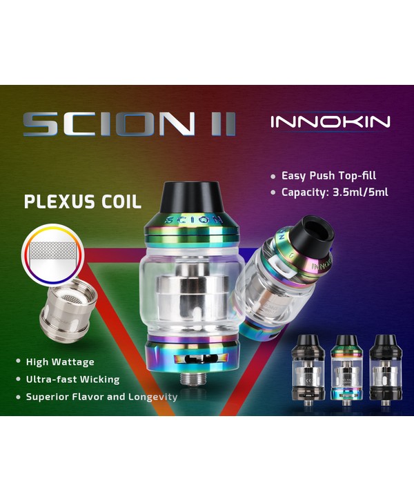 Innokin SCION II Sub Ohm Tank Atomizer (3.5ML-5ML)