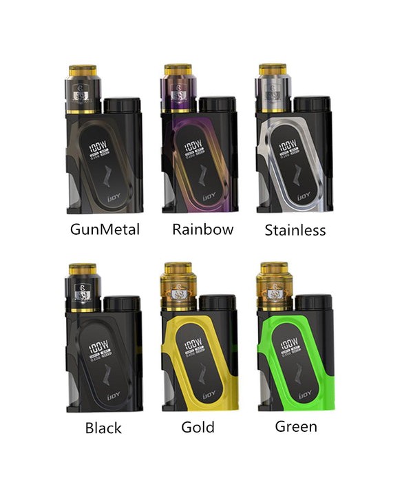 IJOY CAPO Squonk 100W Kit with COMBO RDA Triangle 9ML- 3000mAh