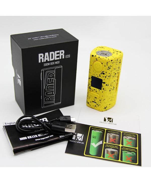 Hugo Vapor Rader ECO 200W TC Box MOD