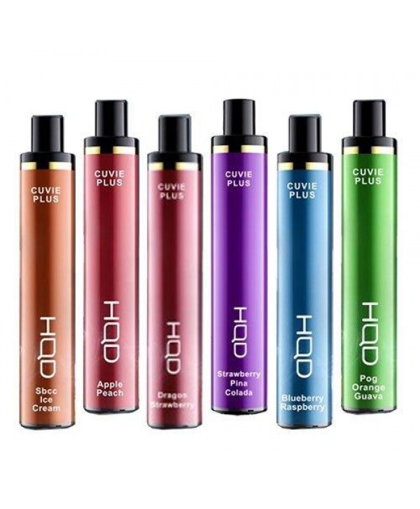 HQD Cuvie Plus Disposable Vape Device 850mAh 1200puffs