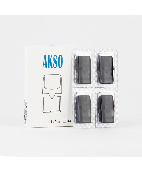 Hcigar Akso OS Pod Replacement Cartridge 1.4ml 4pcs