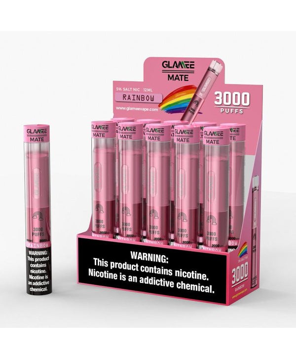 Glamee Mate 3000Puffs Disposable 1800mAh