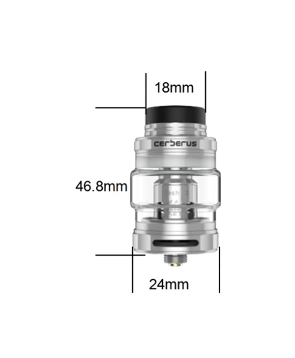 Geekvape Cerberus Sub Ohm Tank Atomizer - 4.5ml