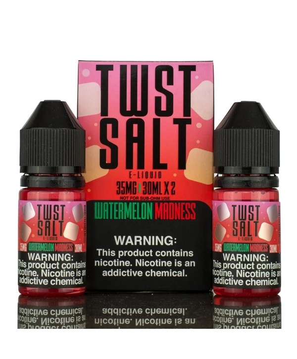 Twist Salt Watermelon Madness E-juice 60ml -  U.S.A. Warehouse (Only ship to USA)