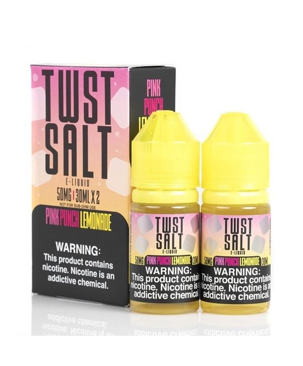 Twist Salt Pink Punch Lemonade E-juice 60ml -  U.S.A. Warehouse (Only ship to USA)