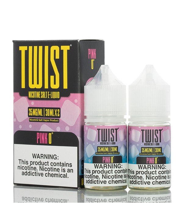 Twist Salt Pink 0° (Iced Pink Punch) E-juice 60ml(U.S.A. Warehouse (Only ship to USA))