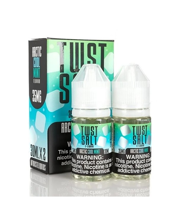 Twist Salt Arctic Cool Mint E-juice 60ml - U.S.A. Warehouse (Only ship to USA)