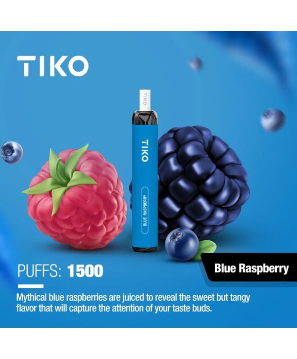 TIKO Disposable Vape Device 800mAh 1500 Puffs