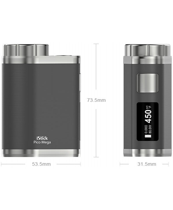 Eleaf iStick Pico Mega 80W Battery Mod with 18650-26650 Batteries