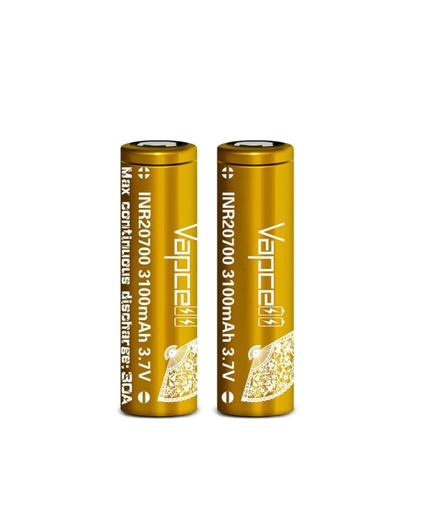 Vapcell 20700 3100mAh 3.7V 30A Battery