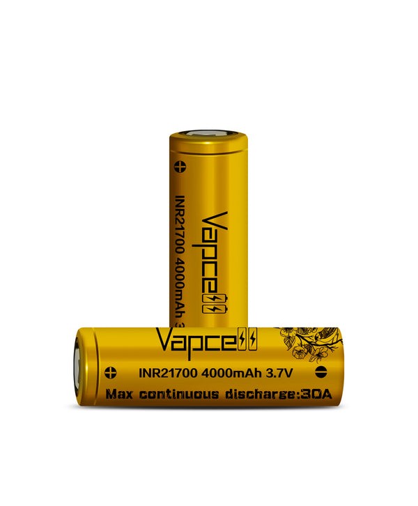Vapcell INR 21700 3.7V 30A 4000mAh Battery