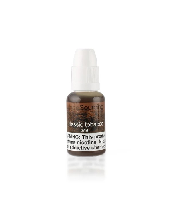 Vapesourcing Classic Tobacco Salt Nic E-Juice 30ml - U.S.A. Warehouse (Only ship to USA)