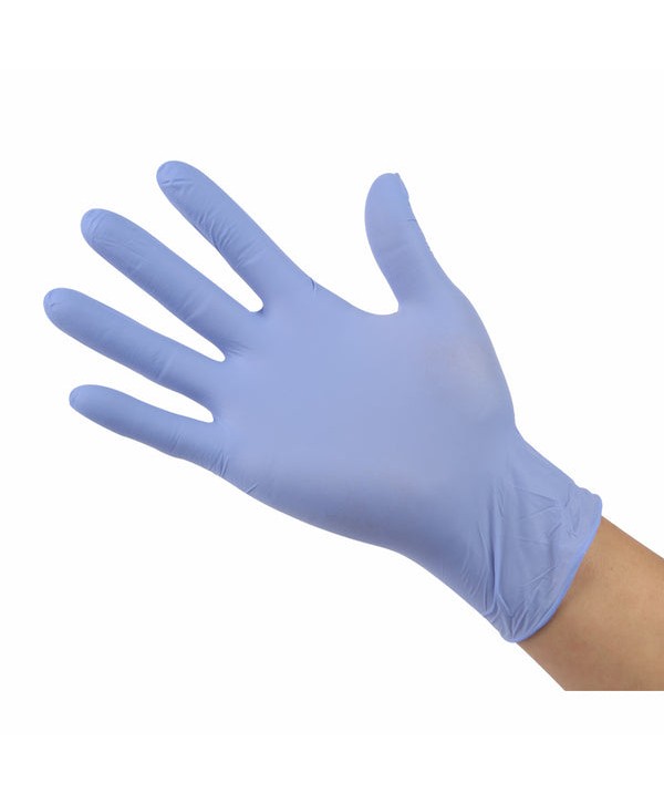 Disposable Multicolor Nitrile Rubber Gloves 100pcs-pack