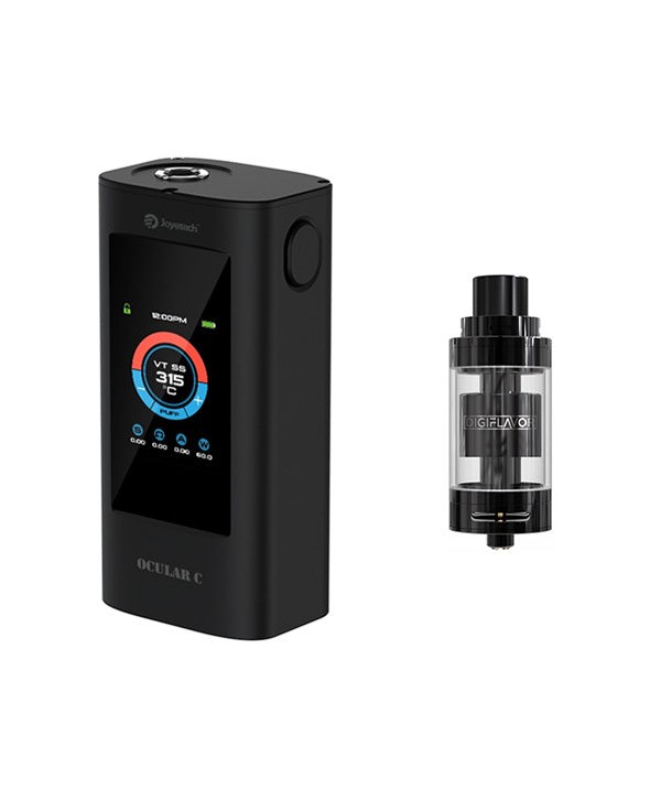 Digiflavor Fuji GTA Dual Coil Tank with Joyetech OCULAR C TC Box Mod