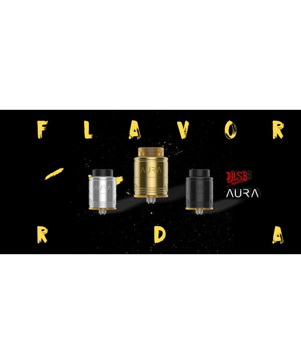 Digiflavor Aura BF RDA Tank Atomizer By DJLsb Vapes (1.5ML)