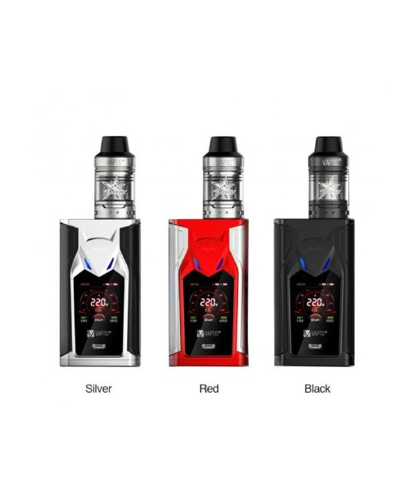 Vaptio Super Bat 220W TC Starter Kit with Frogman Tank (5ML)