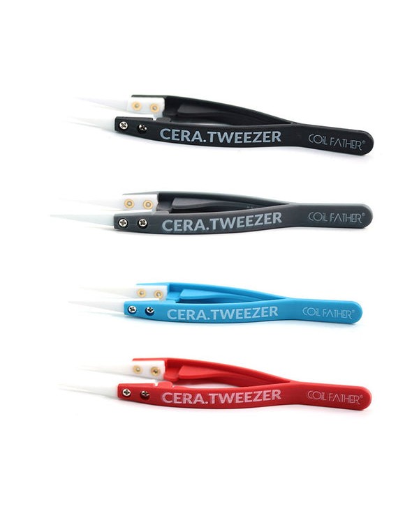 Coil Father Elastic Ceramic Tweezers