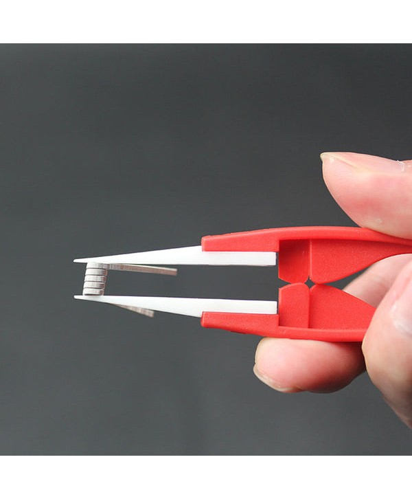 Coil Father Elastic Ceramic Tweezers