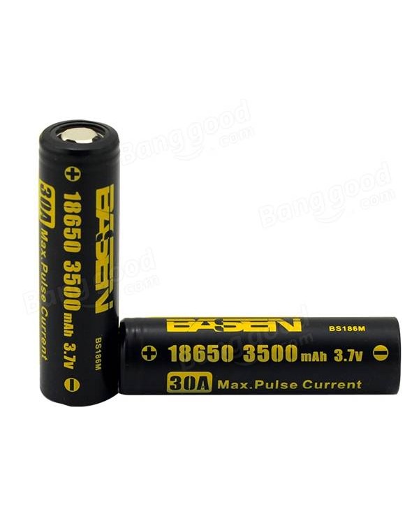 Basen BS186M 18650 3500mAh 30A Rechargeable Battery