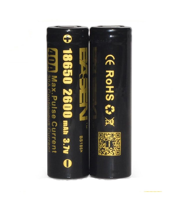 Basen BS186K 18650 2600mAh 40A Rechargeable Battery