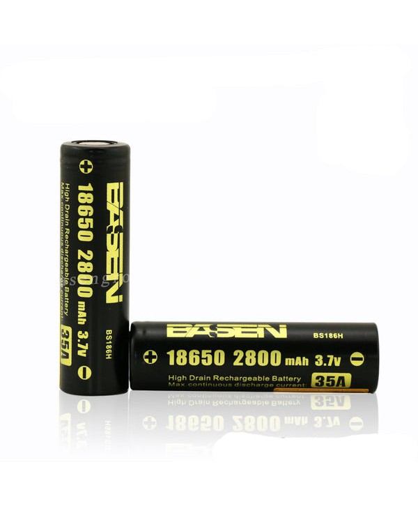 Basen BS186H 18650 2800mAh 35A Rechargeable Battery