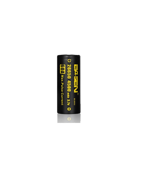 Basen 26650 Flat Top Battery 4500mAh 60A