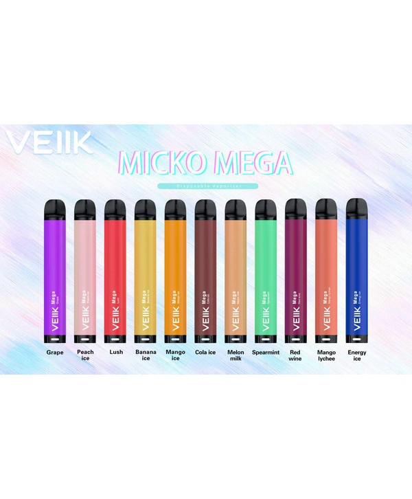 Veiik Micko Mega 800 Puffs 3.5% Salt Nic