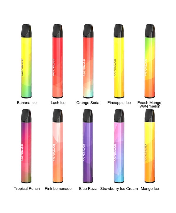 VAPORLAX Disposable Pod Kit 500mAh & 3ml