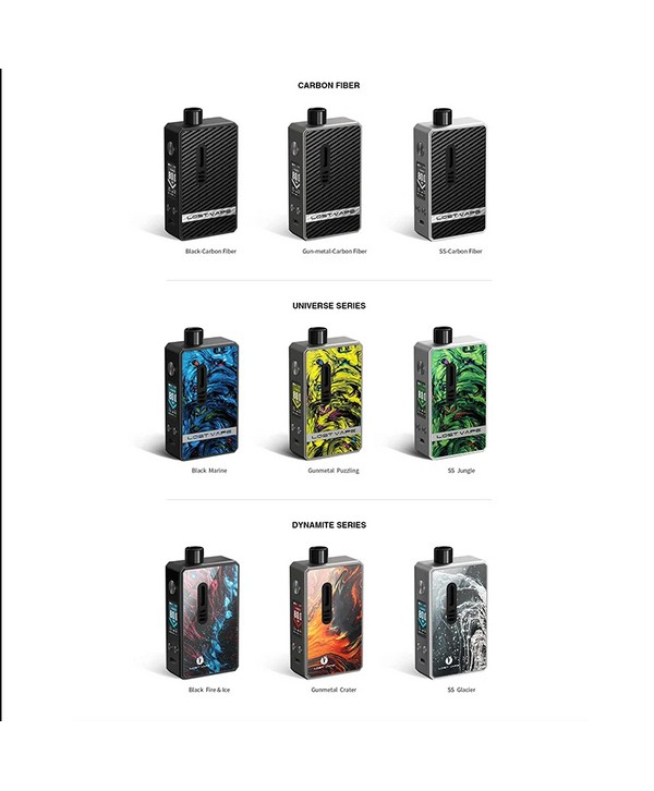 Lost Vape Gemini Hybrid Pod Mod Kit 80W