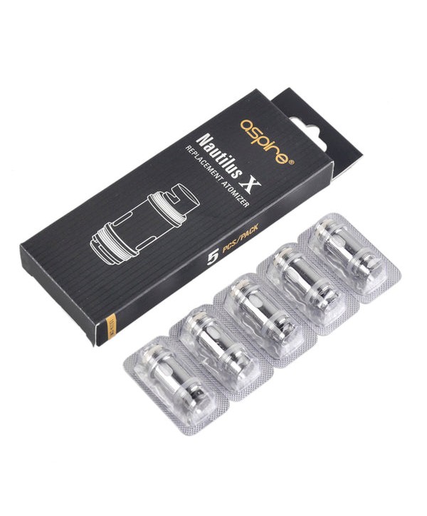 Aspire Nautilus X Replacement Coil 1.5 Ohm-1.8 Ohm Head 5PCS-PACK