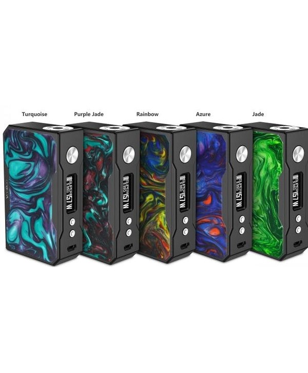 Voopoo Black Drag Resin Version 157W TC Box Mod