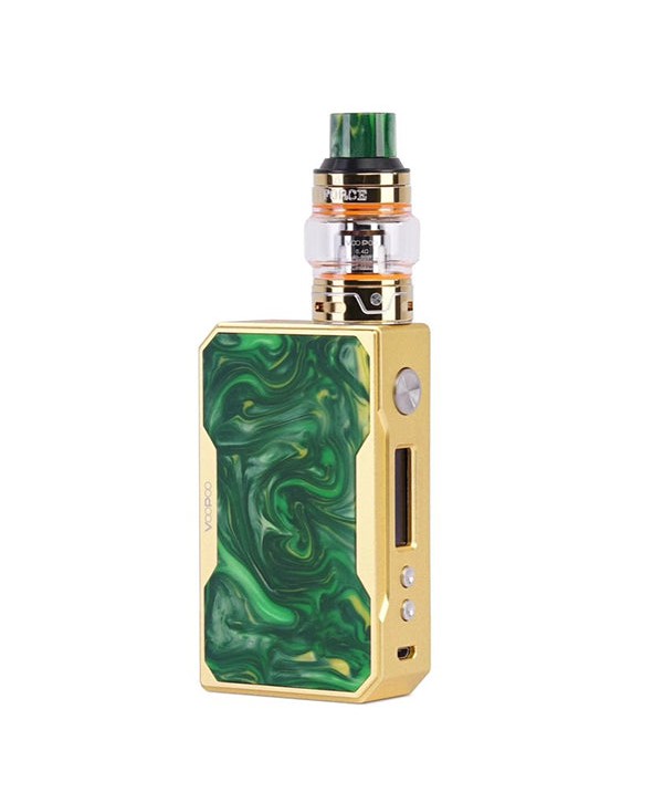 VOOPOO Gold Drag Resin 157W Starter Kit With UFORCE Tank (5ML)