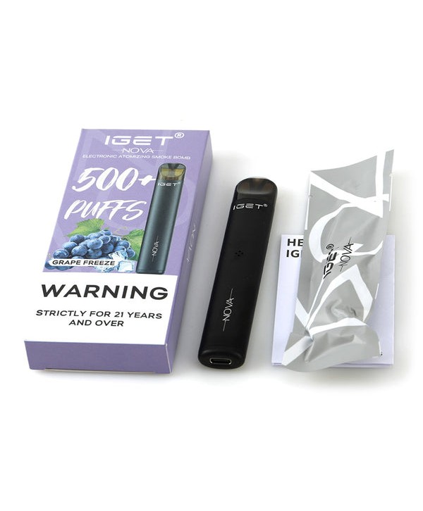 IGET Nova 500 Puffs Disposable Kit 350mAh