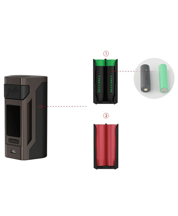 Wismec Reuleaux RX2 20700 200W TC Box Mod