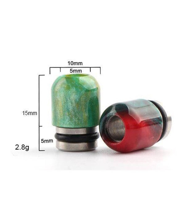 Aleader Resin 510 Stainless Steel Drip Tip Random Color